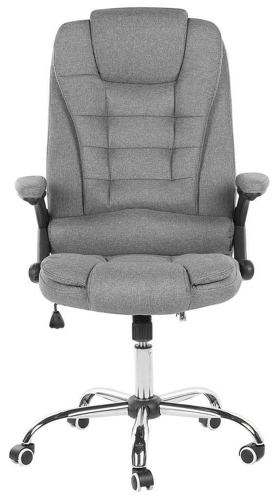 Szürke irodai forgószék ROYAL Beliani