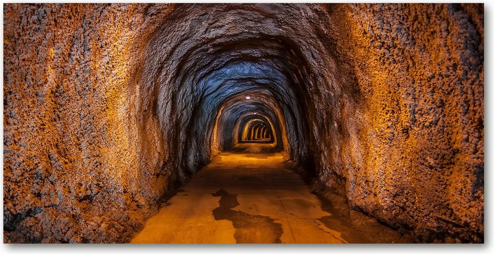 Fotótapéta üveg falra Földalatti alagút 140x70