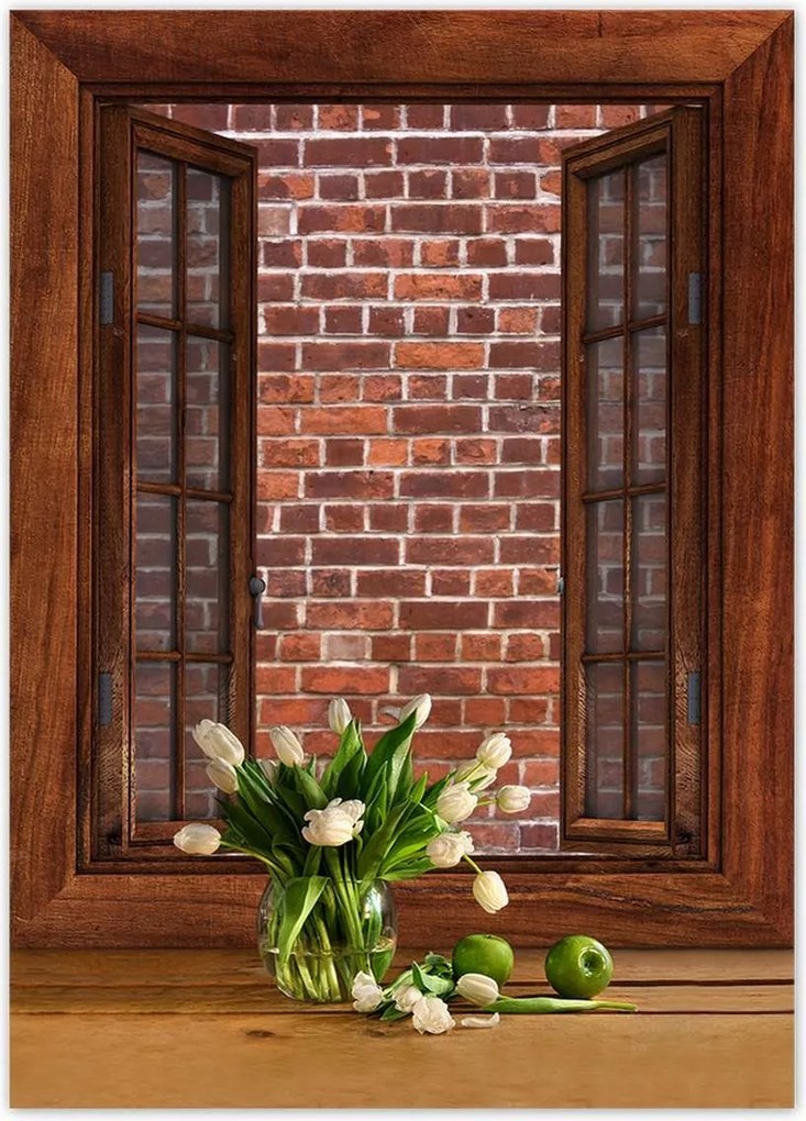 Poszterek 50x70 Téglafal Tégla