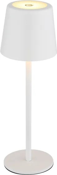Globo 58482W-LED asztali lámpa VAN 2W/5V 2200mAh IP44 fehér, töltős