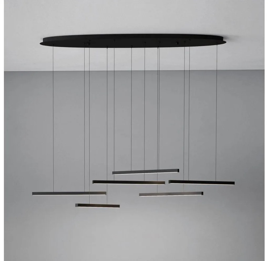 Eglo 39915 - LED Dimmelhető csillár zsinóron LINDOZA 6xLED/8,4W/230V 3000K