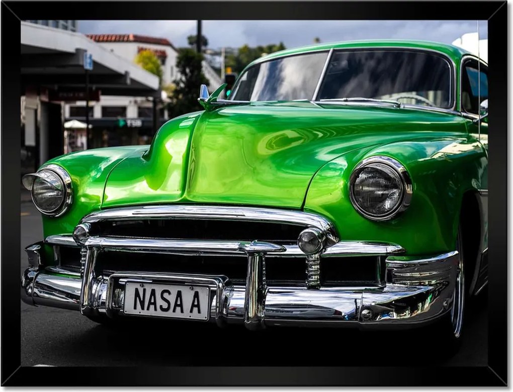Poszterek keretben 40x30 Kubai autók Kuba