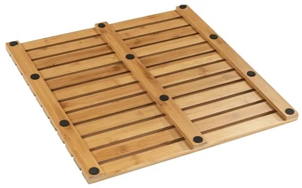 WENKO 24610100 - BAMBUSA bambusz lábtörlő 50x50 cm barna