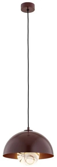 Argon 8444 - Csillár zsinóron PIAVA 1xE14/7W/230V alabástrom barna