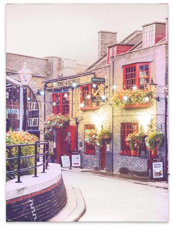 Falikép NEXOS Restaurant 30 x 40 cm - 32x LED