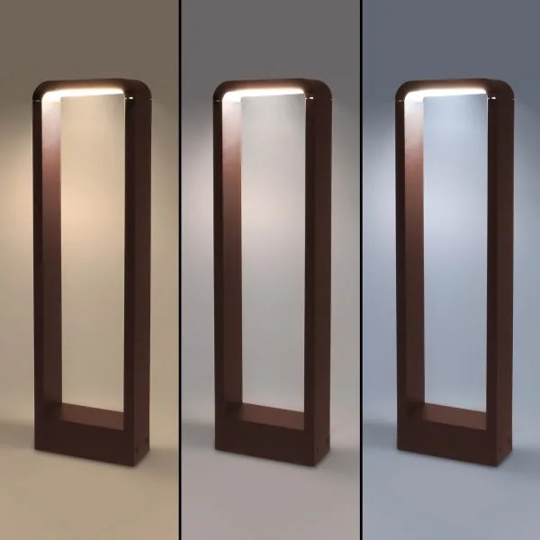 Brilagi - BARI kültéri LED lámpa LED/7W/230V 3000/4000/6000K barna IP54 50 cm