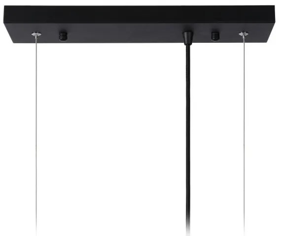 Lucide 21422/03/30 – LED Csillár zsinóron SANSA 3×E27/40W/230V