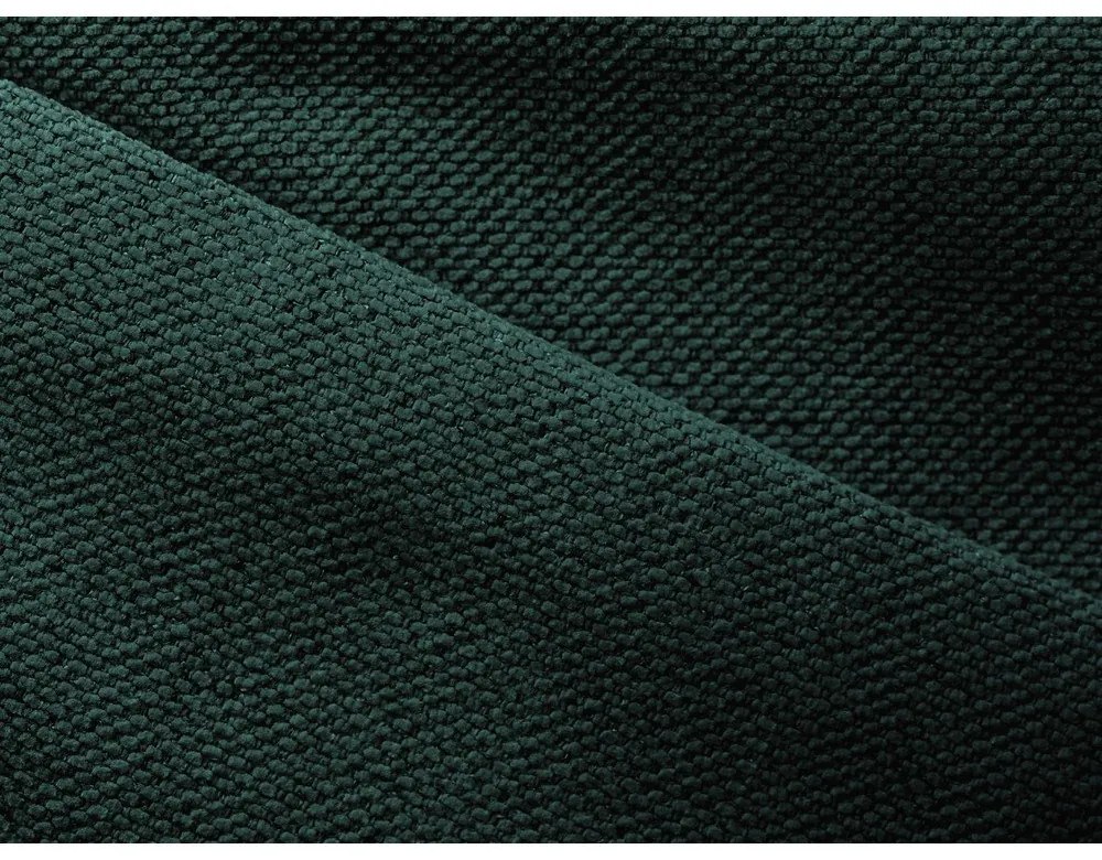 Zöld kinyitható-tárolóhelyes sarokkanapé (jobb oldali-heverő résszel) Kapua – Makamii