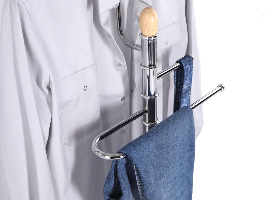 Szobainas, króm + bükkfa, IVAN