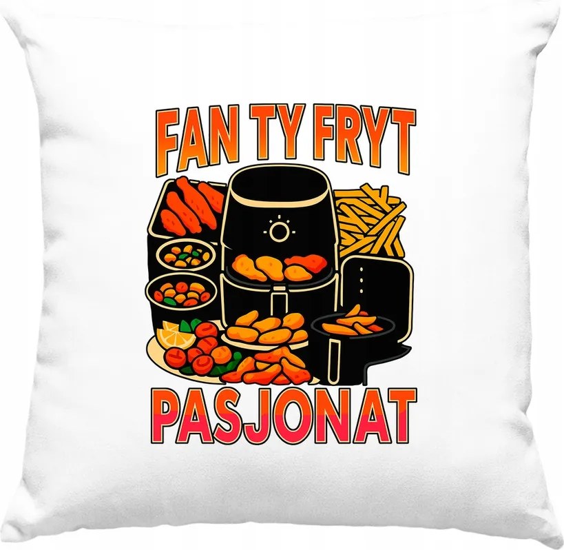 Párna aerogryl fan sültkrumpli mém vicc fehér