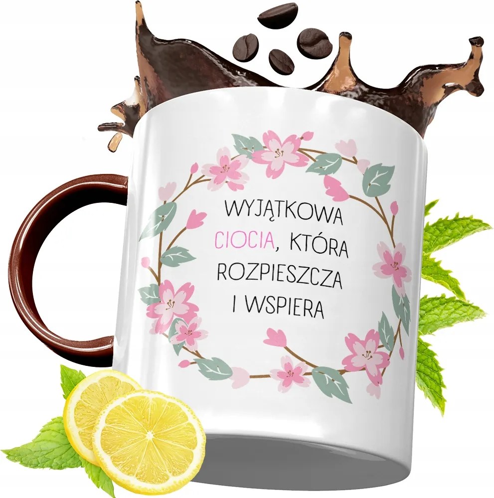 Bordó Bögre Néniknek Születésnapra Ajándék fényképes nyomtatással