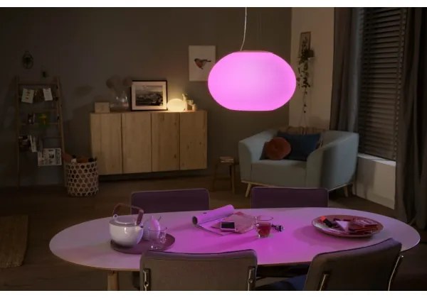 Philips 40906/31/P9 - Hue FLOURISH LED RGBW 39W 230V mennyezeti lámpa