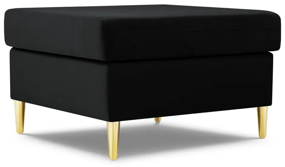 Fekete bársony lábtartó Kyoto – Cosmopolitan Design