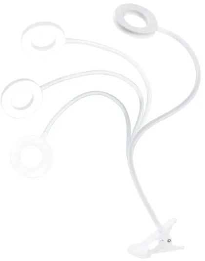 Brilagi - Dimmelhető LED-lámpa csíptetővel ORBELA LED/8W/5V 3000/4000/5000K fehér