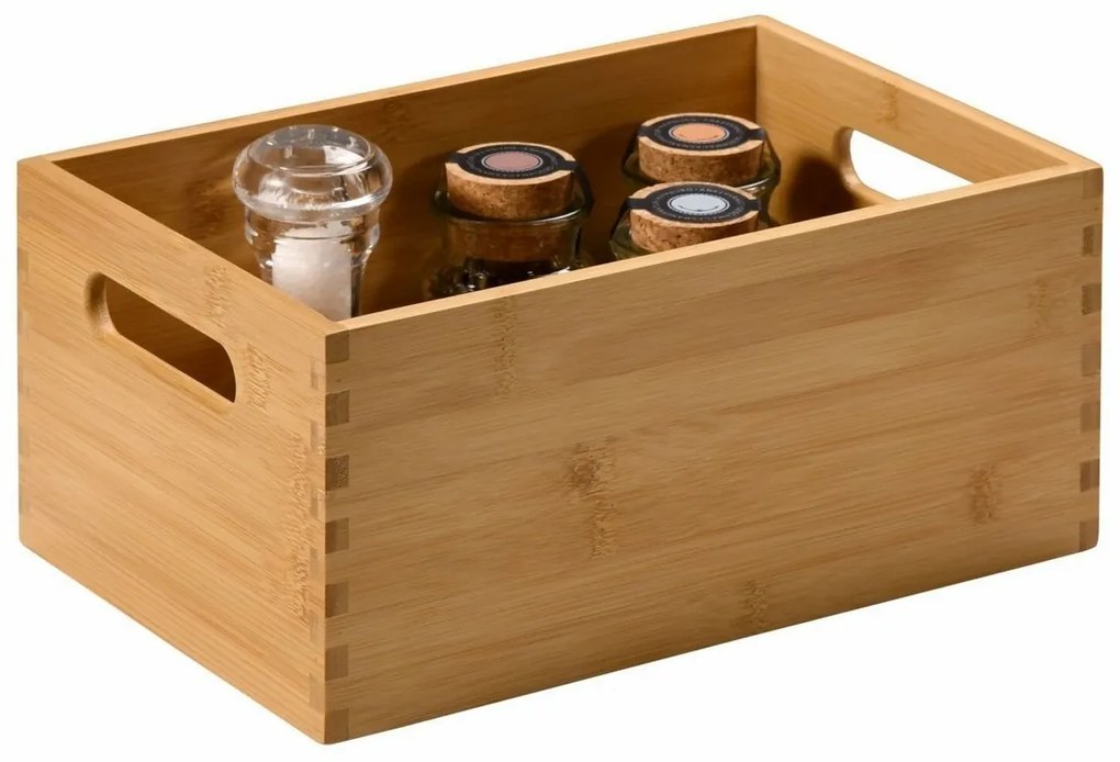 Kesper 57411 Bambusz doboz, 28,5 x 18,5 x 13 cm
