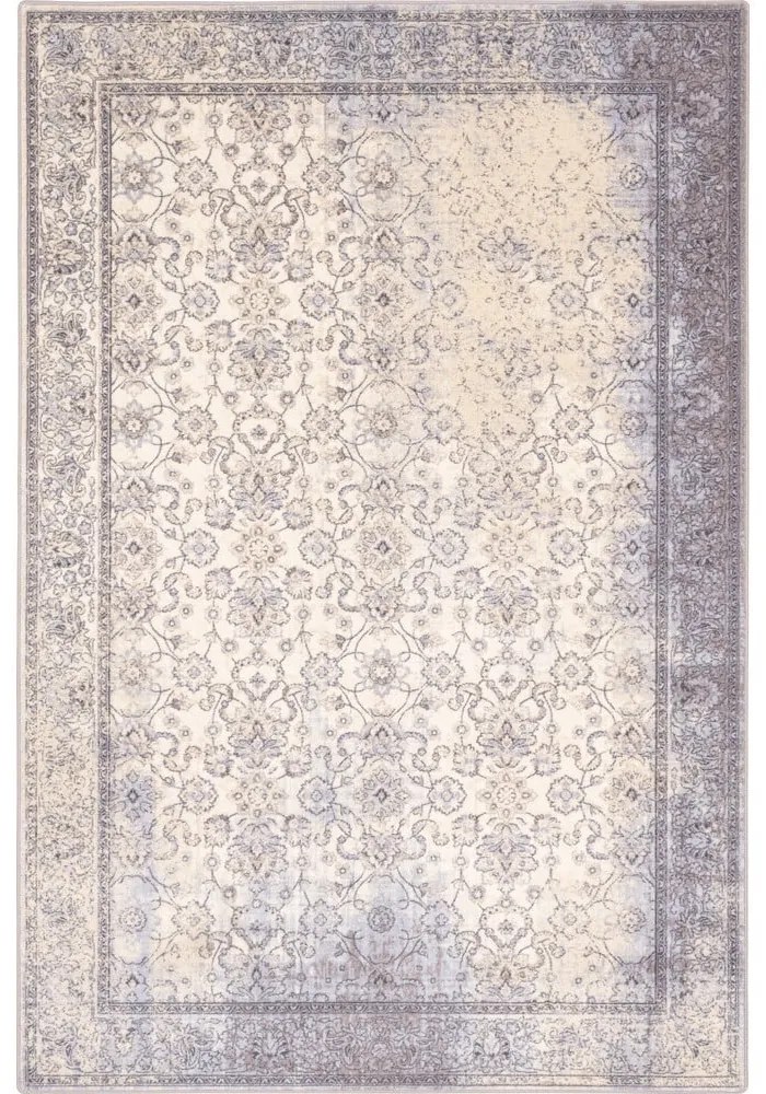 Krémszínű gyapjú szőnyeg 160x240 cm Jennifer – Agnella