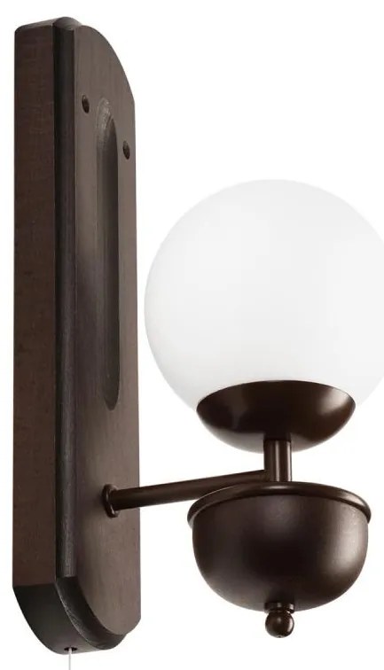 Brilagi - LED Fali lámpa COTTAGE 1xG9/40W/230V bükkfa/fehér