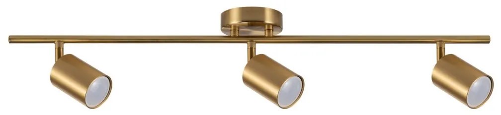 LED RGBW dimmelhető spotlámpa GOLDI 3xGU10/6,5W/230V arany