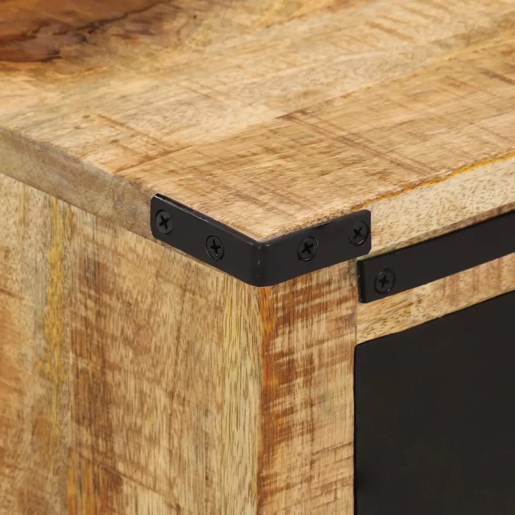 tömör mangófa tálalószekrény 3 fiókkal 55 x 35 x 60 cm