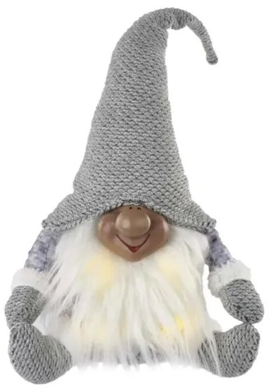 LED karácsonyi dekoráció 4xLED/3xAA manó