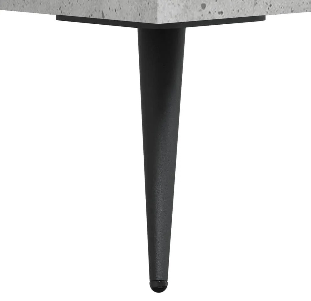 betonszürke szerelt fa cipőpolc 102 x 35 x 55 cm