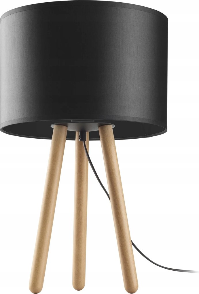 Éjjeli Lámpa Tokyo Bükk/fekete 5293 E27 Tk Lighting