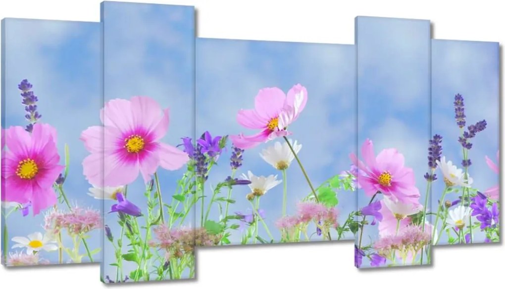 Vászonkép 120x65 Finom virágok