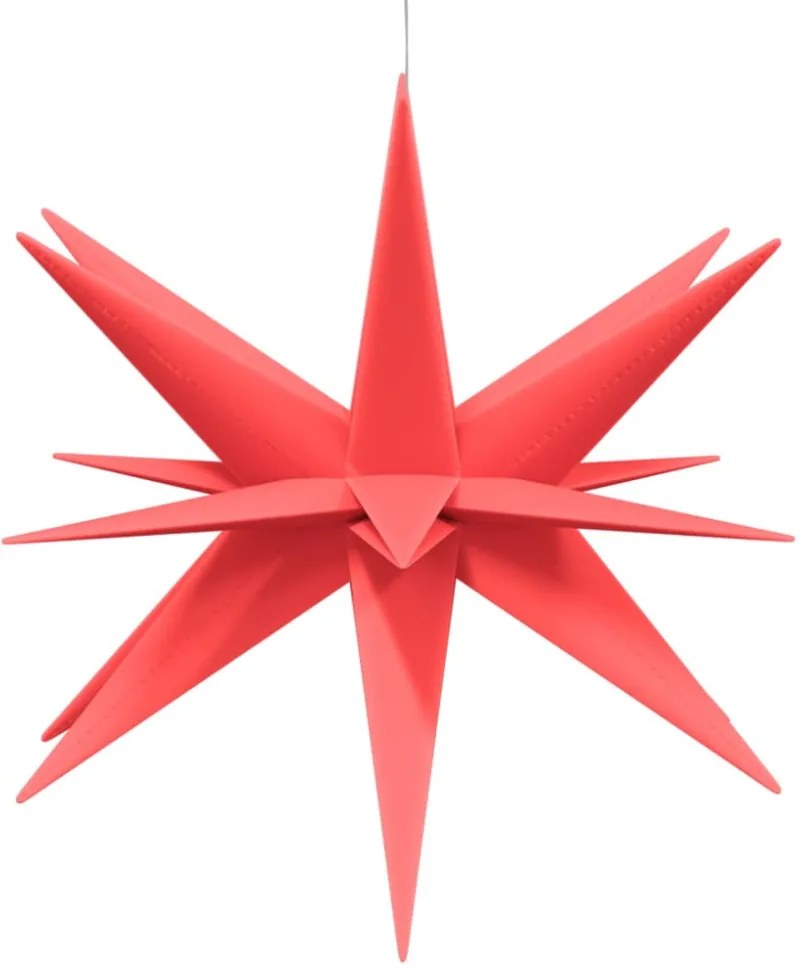 összecsukható piros karácsonyi lámpa LED-del 57 cm