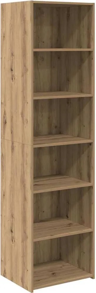 vidaXL Cabinet Artisan tölgy 50 x 41 x 185 cm Faanyag