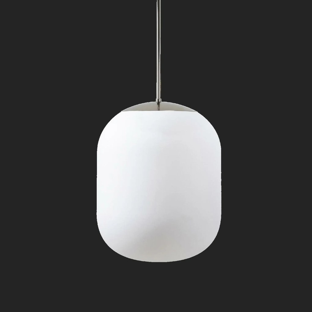 Osmont 62323 Tania P2 Hp függesztett üveglámpa rozsdamentes acél polírozott fehér IP4