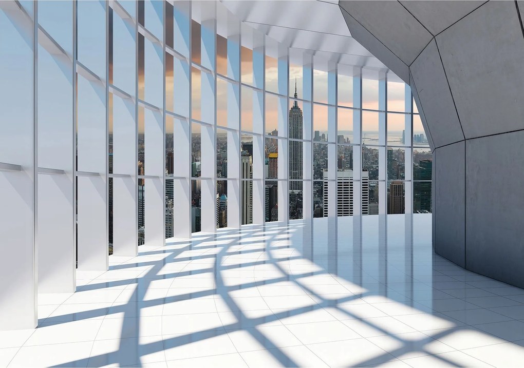 Empire State Building fotótapéta város panoráma minimalizmus 250x175 +ragasztó