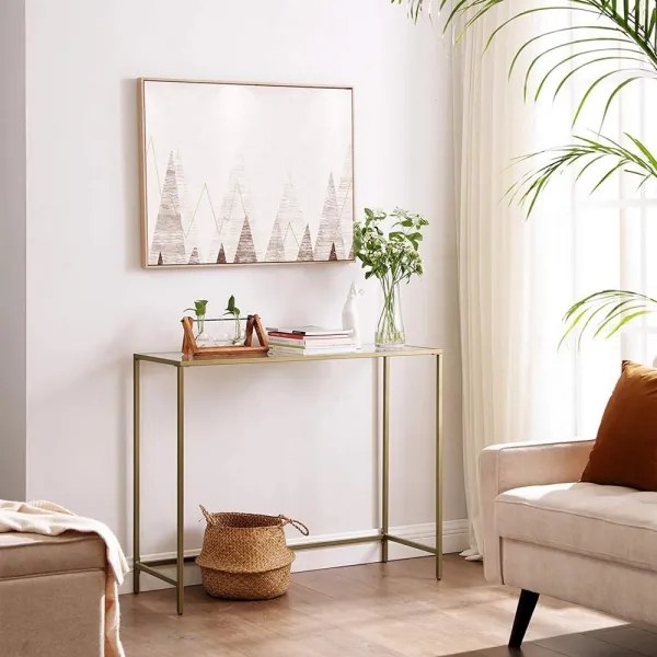 CIREL konzolasztal arany