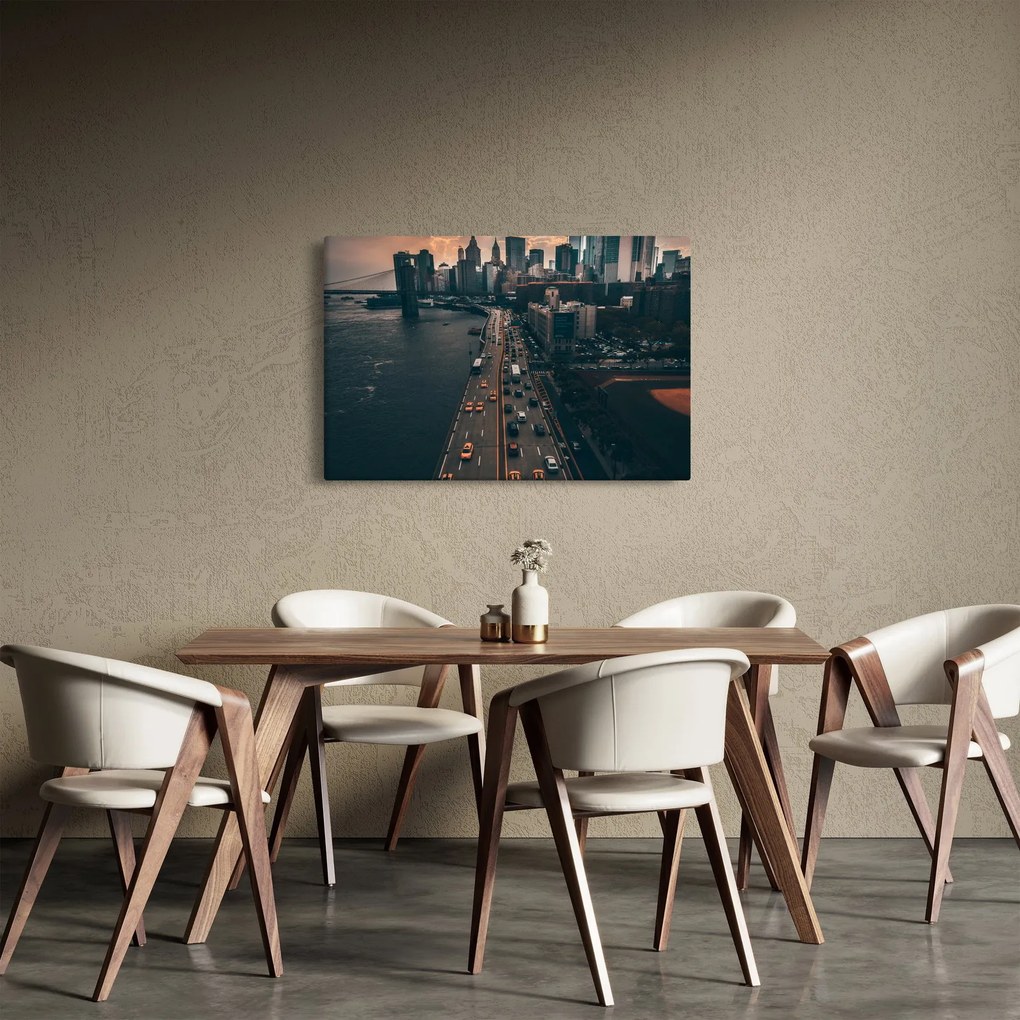 Manhattan képe (90x60 cm)