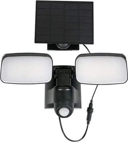 Solight WO7203 - LED napelemes reflektor érzékelővel LED/9W/3,7V 3600 mAh IP54