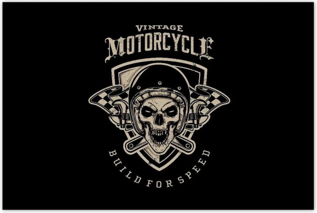 Poszterek 120x80 Motorkerékpáros hangulat