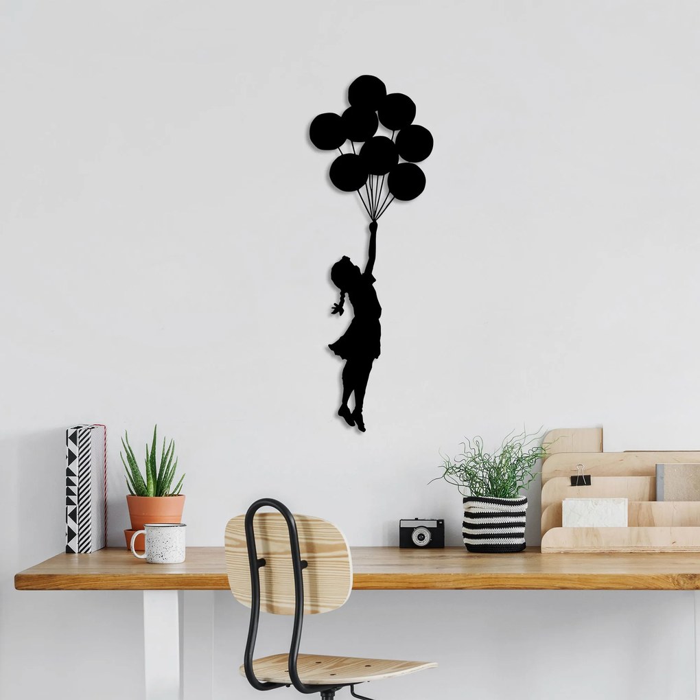 Fém fali dekoráció, Banksy - 12