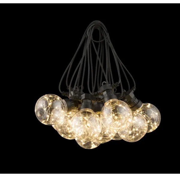 Globo 34090N - ALMAGA kültéri LED díszlánc 10xLED, 7,5 m, IP44