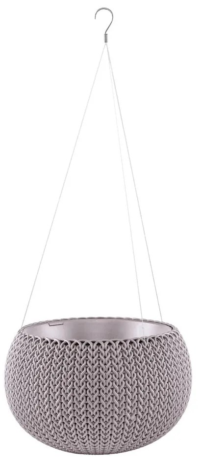 Műanyag függő virágcserép ø 28 cm Cozy – Keter
