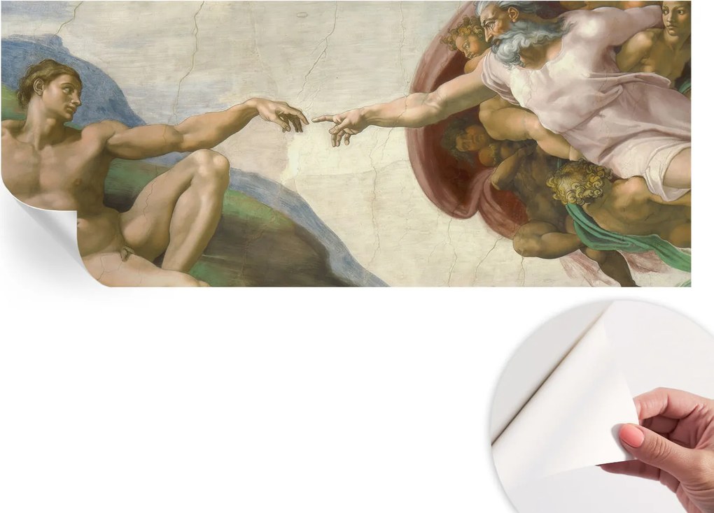 Öntapadós Stílusos Dekoratív Fotótapéta Spirituális kapcsolat 250x104 cm