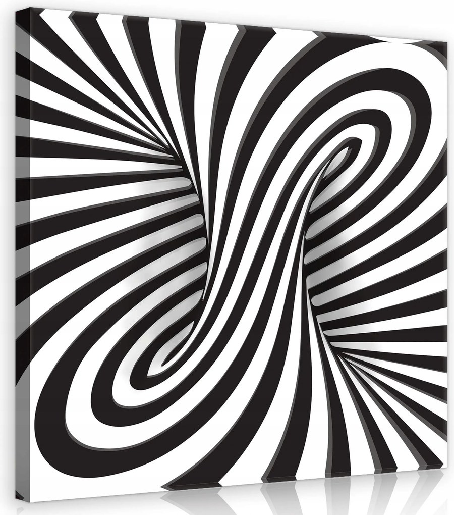 Vászonkép 80x80 Dinamikus geometria Iroda Folyosó Geometriai absztrakt