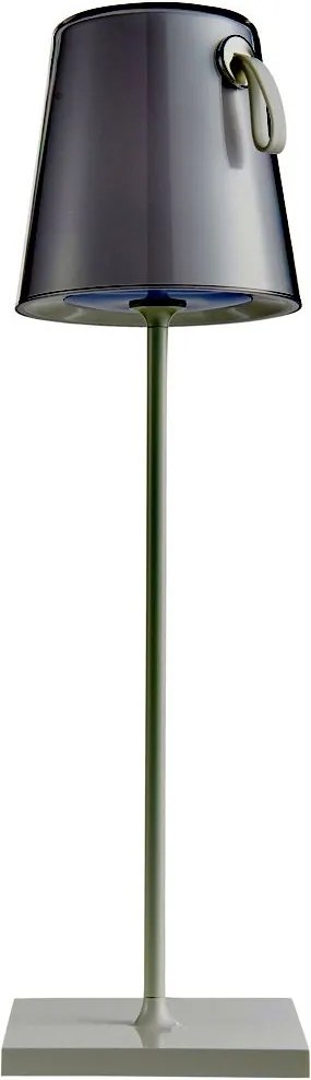 Italux modern skandináv kültéri asztali lámpa ostap fehér itxtb-2749-wh IP54