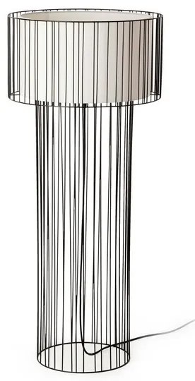 Állólámpa Fekete LINDA FARO 29312