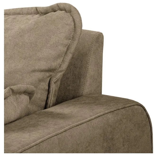 Világosbarna sarokkanapé (bal oldali) Beata – Ropez