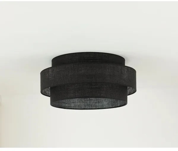 Brilagi - SPACE YUTE LED mennyezeti lámpa 12W/230V, 50 cm, fekete