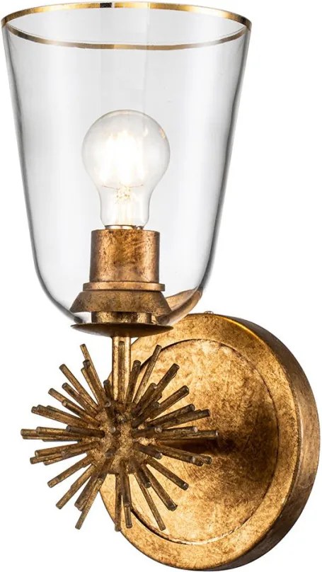 Elstead Lighting Staring STARING-1WB-DG-CLEAR Fali lámpa 1x40W/E27 IP20