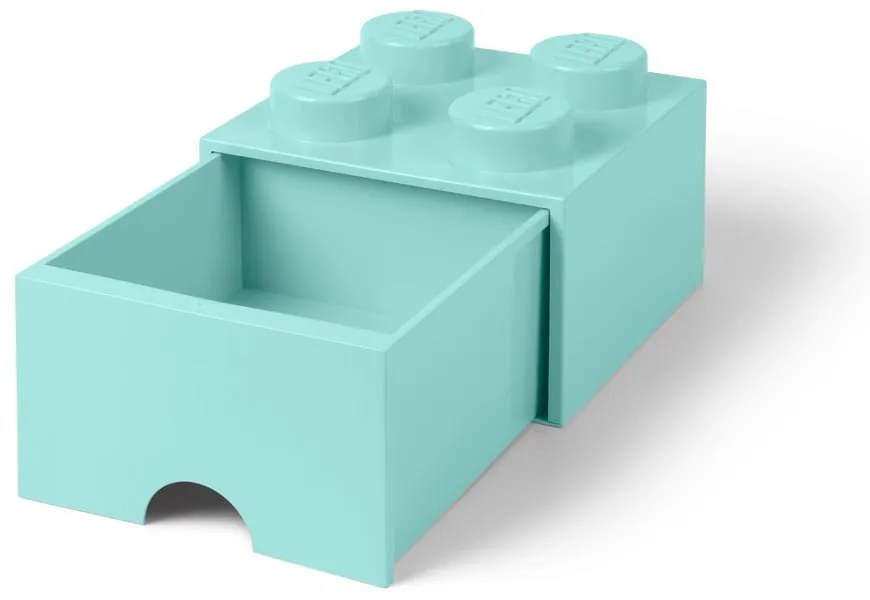 Világoskék négyszögletes tárolódoboz - LEGO®
