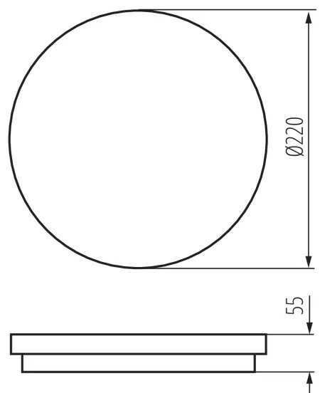 Kanlux 32948 - LED Kültéri lámpa érzékelővel BENO LED/18W/230V 4000K IP54