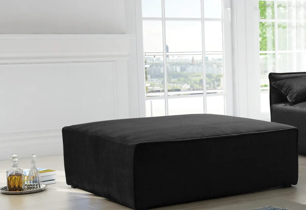 STALONE ágyazható sarok ülőgarnitúra + puff, 318x85x179, royal 31, jobb