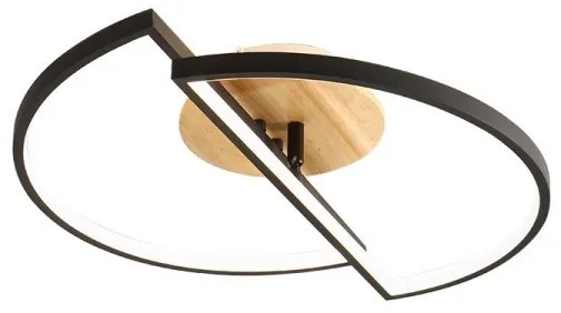 LED Dimmelhető mennyezeti lámpa LED/75W/230V 3000-6500K + távirányítás