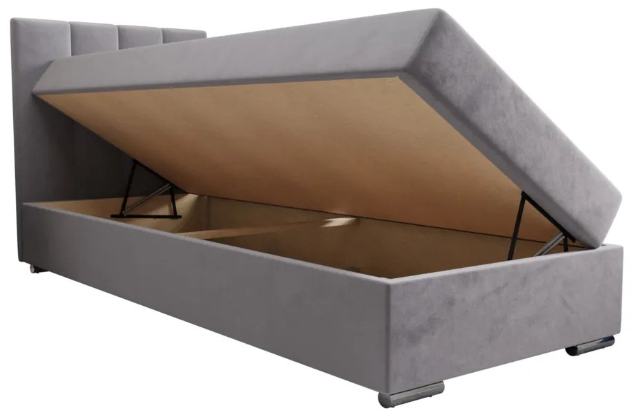 SARINA 2 kárpitozott ágy, 90x200, itaka 50, balos